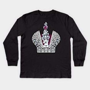 Crown Kids Long Sleeve T-Shirt